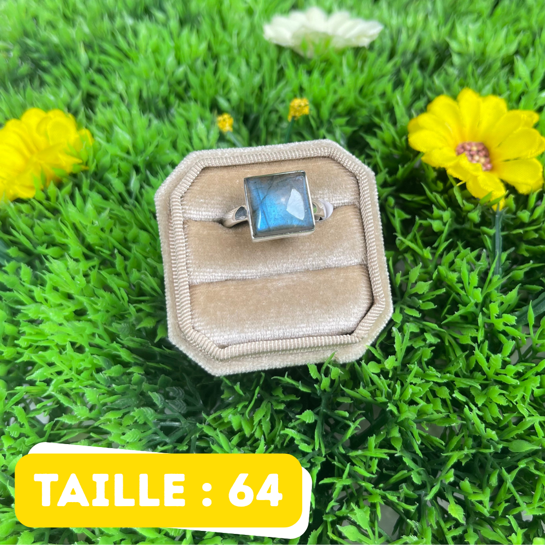 Bague Labradorite Bluefire #337