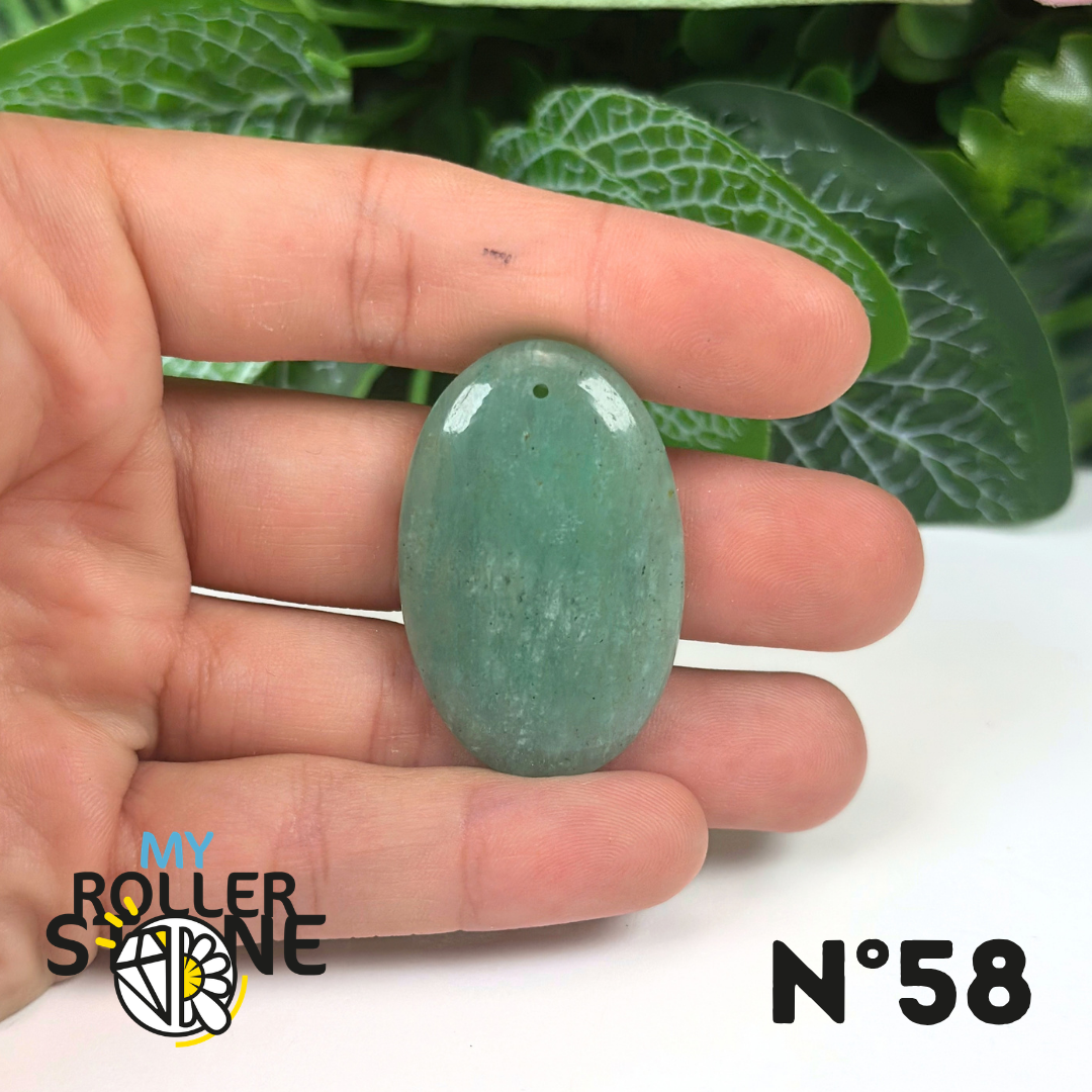 Pendentif Amazonite Brésil 5A