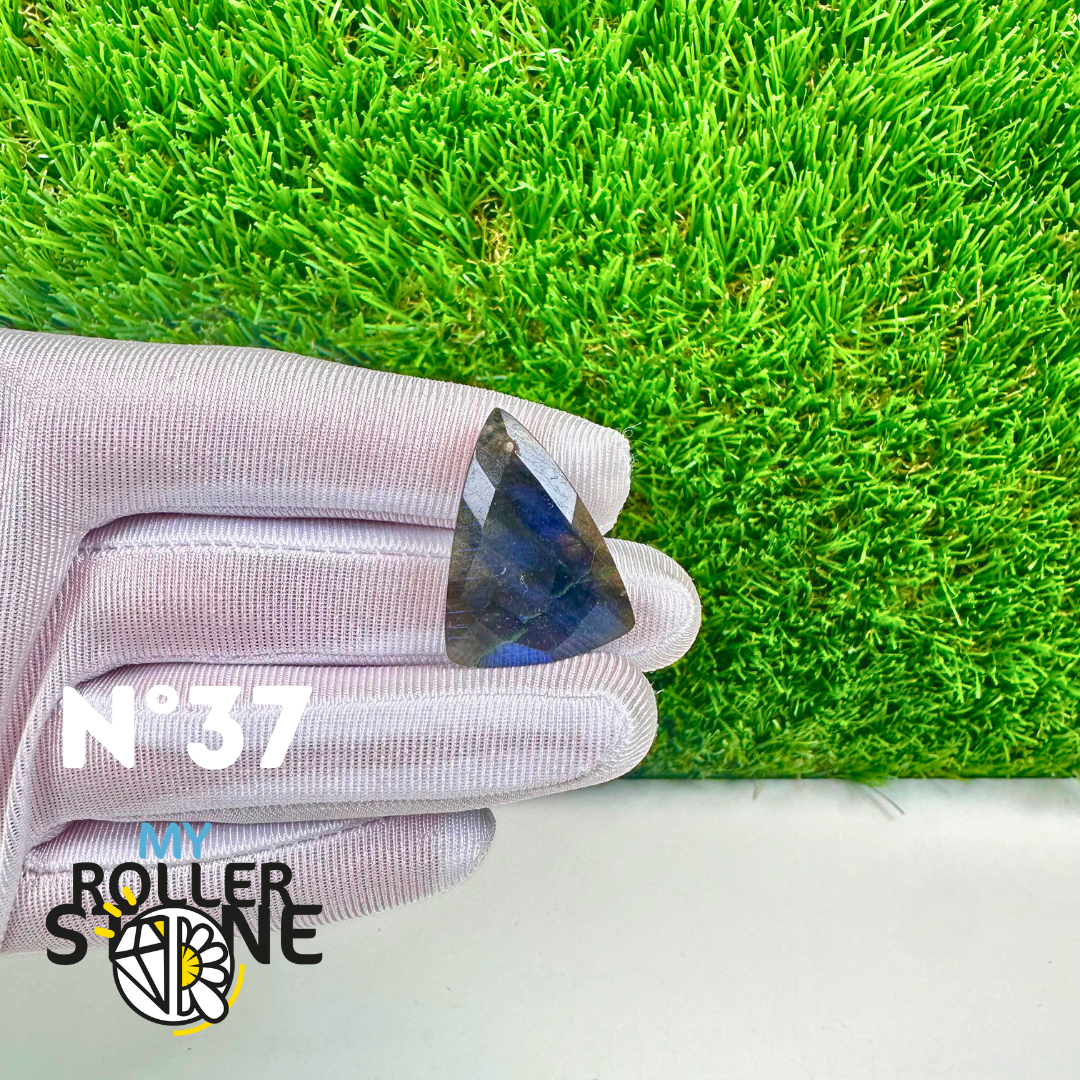 Pendentifs Labradorite blue fire Facettée 5A