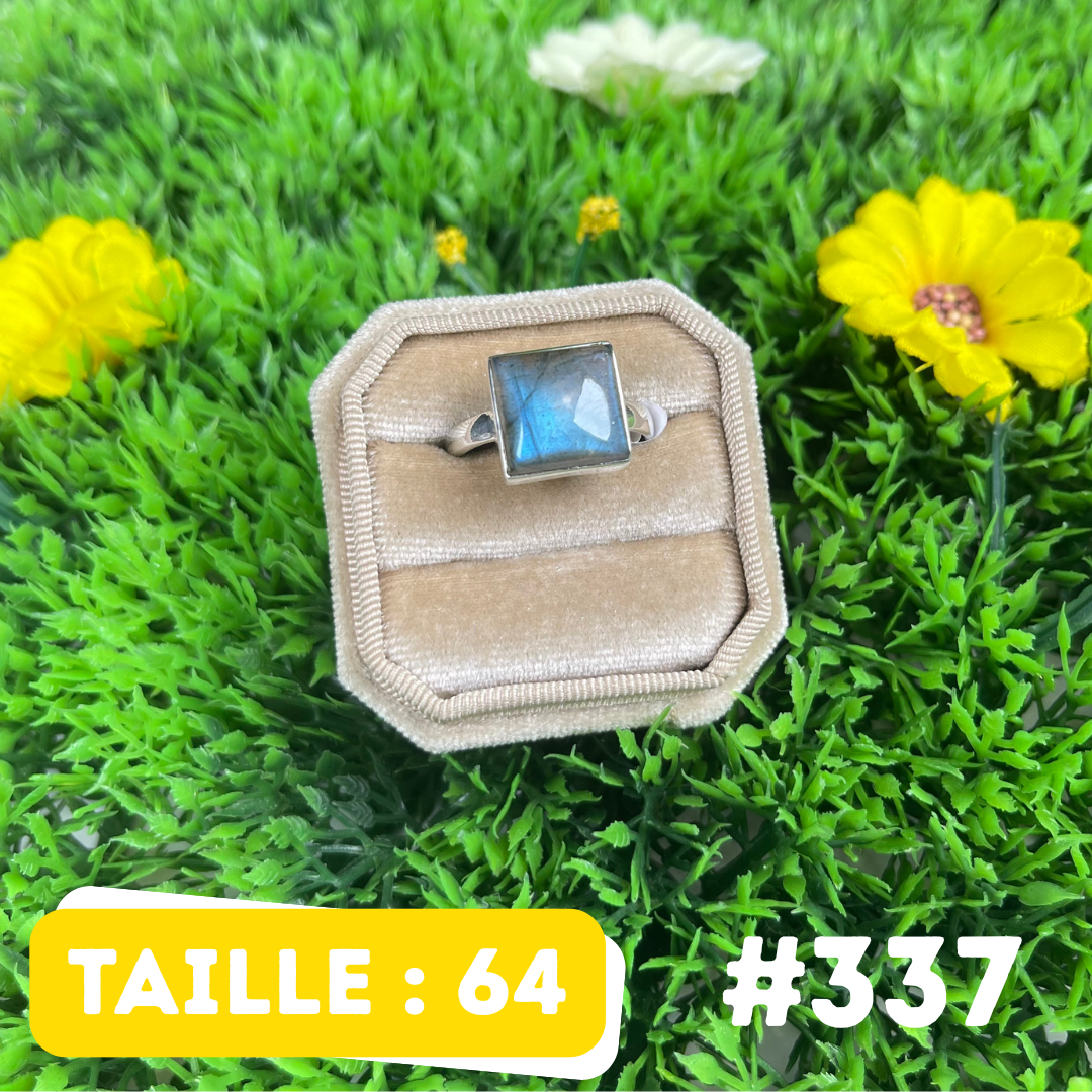 Bague Labradorite Bluefire #337
