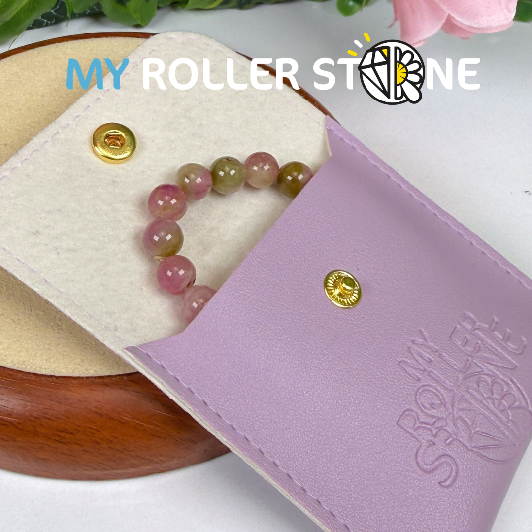 Bracelet perle Tourmaline Watermelon