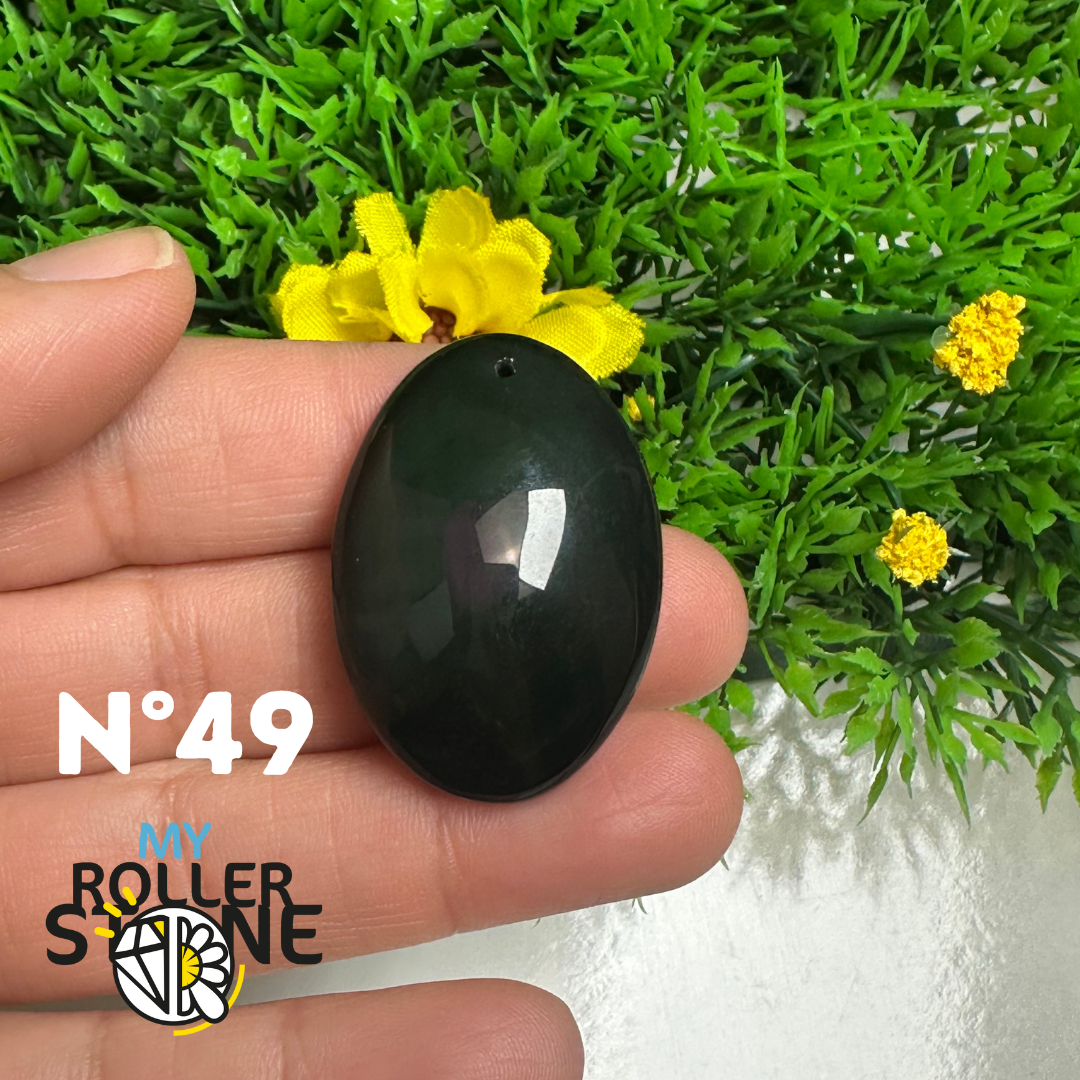 Pendentif Obsidienne Arc-en-Ciel 5A (Oeil céleste)