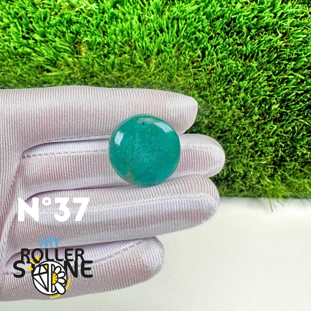 Pendentif Amazonite bleue