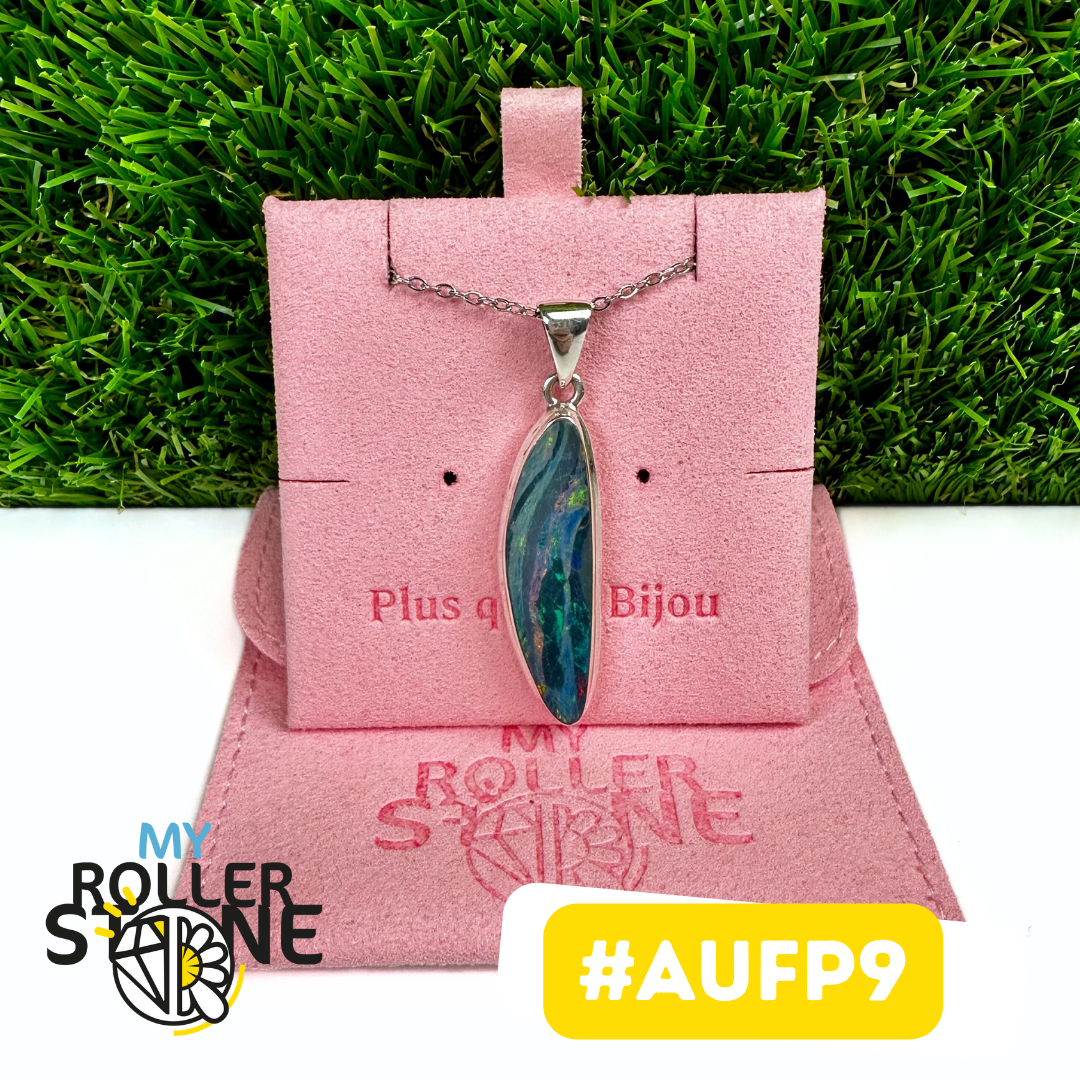 Pendentif Opale Australienne Argent 925 (AUFP9)