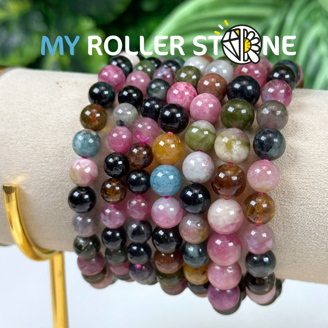 Bracelet Tourmaline multicolore 5A