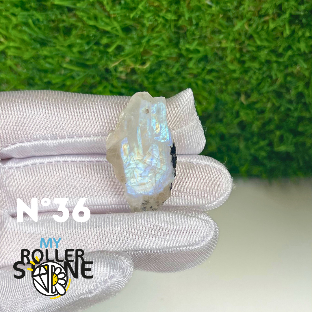 Pendentif Percé Pieristérite tranche semi brute 5A