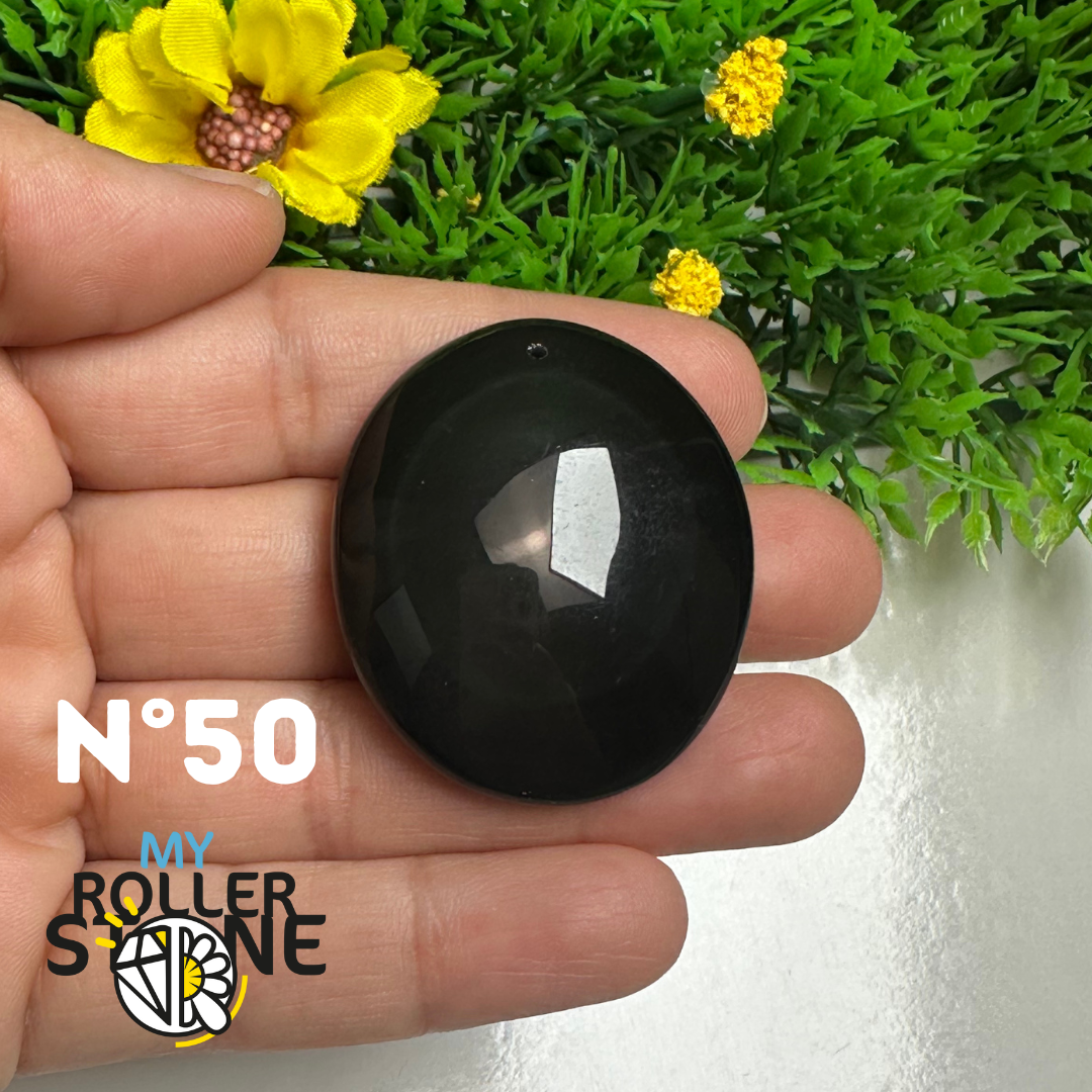 Pendentif Obsidienne Arc-en-Ciel 5A (Oeil céleste)