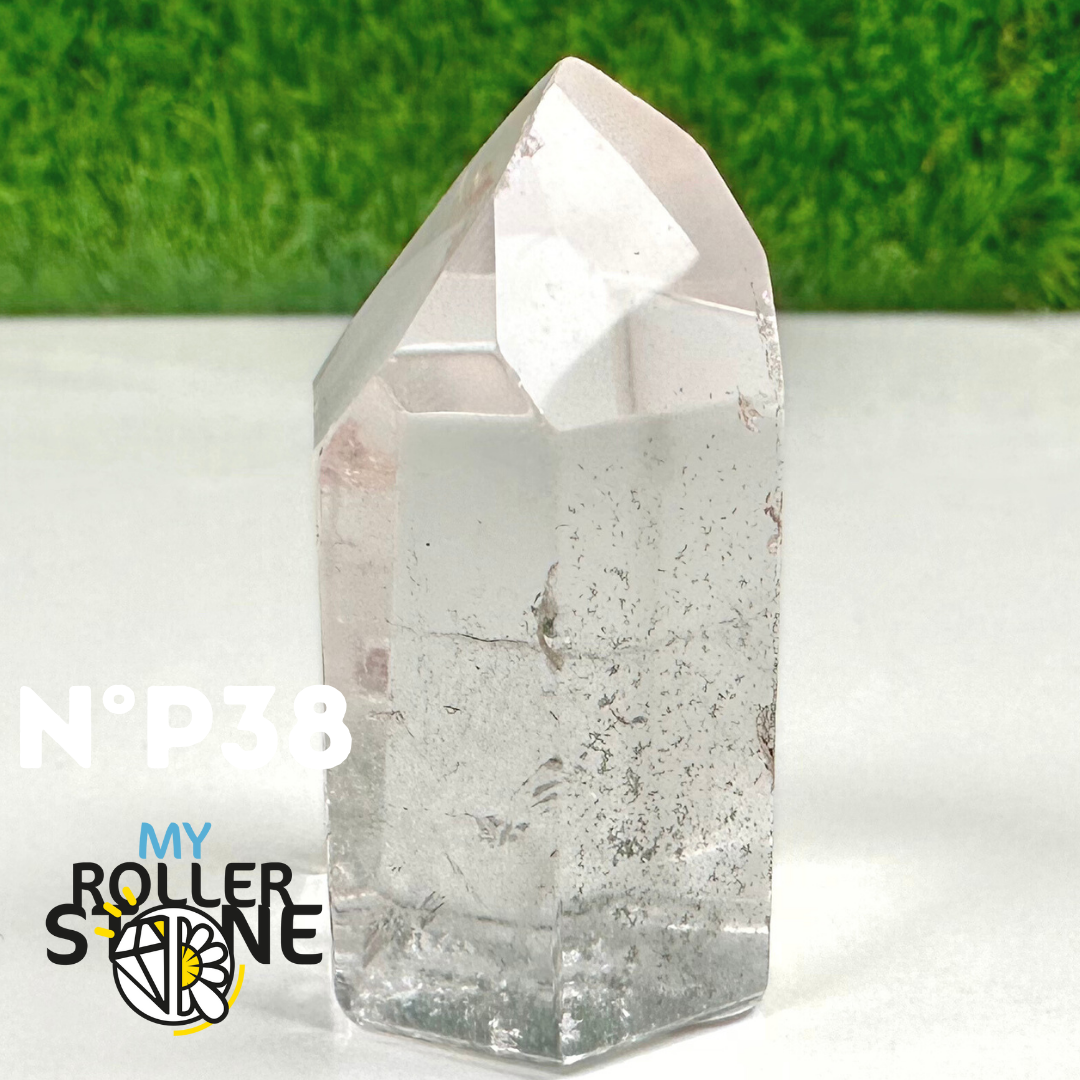 Pointe en Cristal de Roche Petite Taille