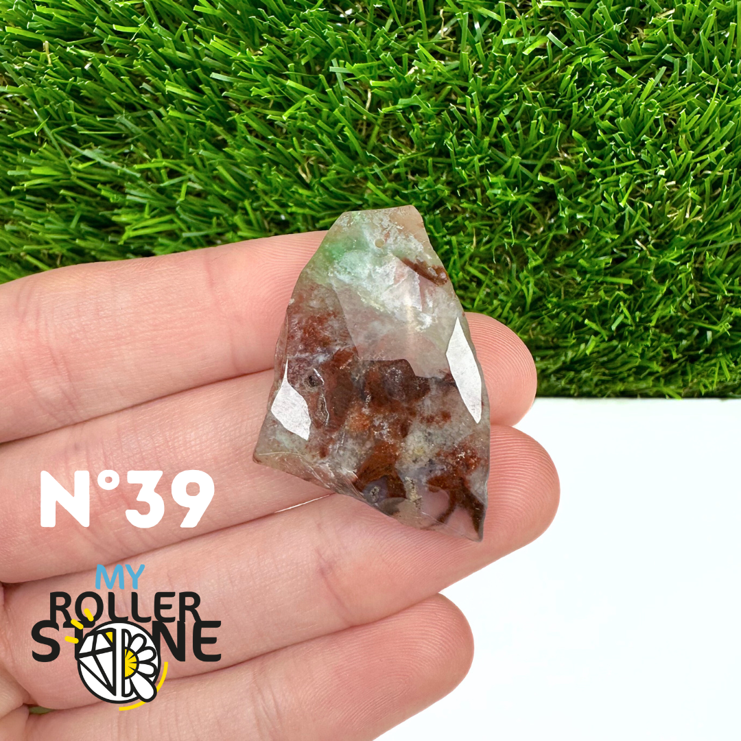 Pendentif Percé Aquaprase tranche 5A