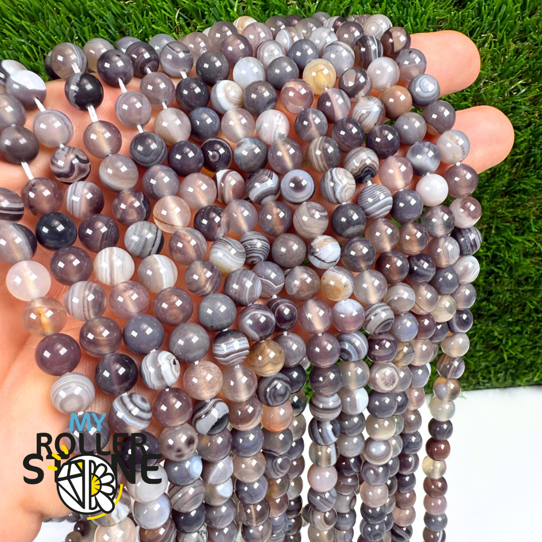 Perle Agate de Botswana 3A