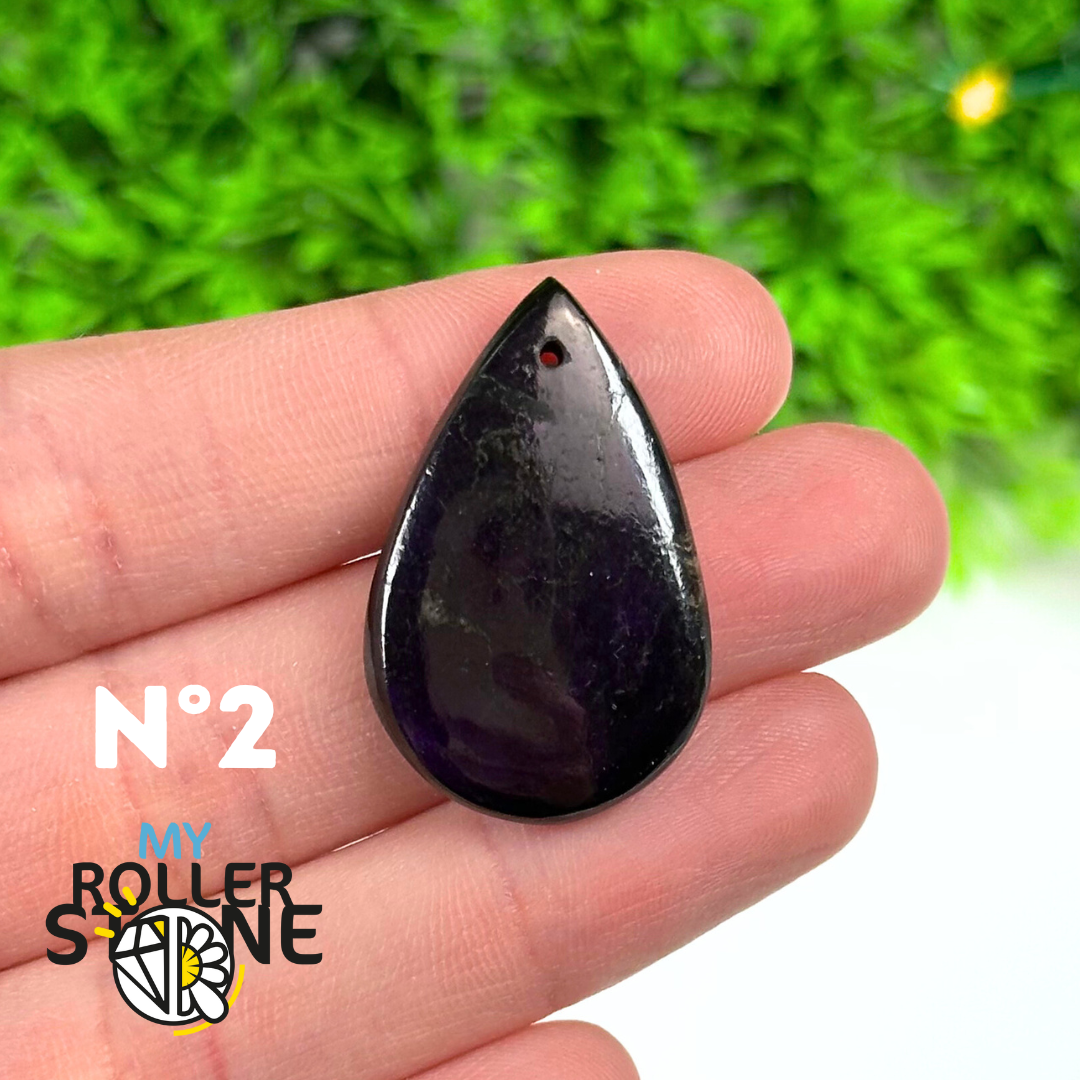 Pendentif Percé Purpurite 5A