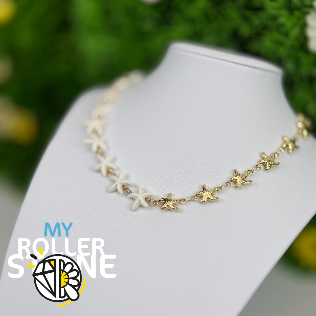 Collier Étoile de Mer Duo Acier inoxydable