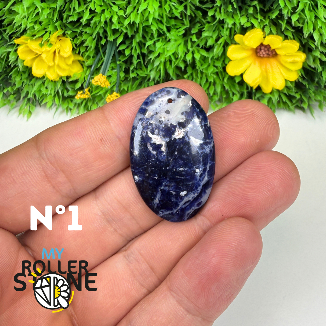Pendentifs Percés Sodalite 5A