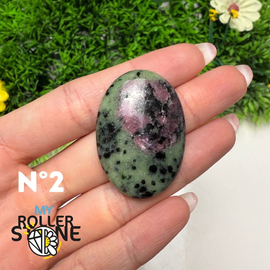 Pendentif Ruby Zoïsite 5A percé