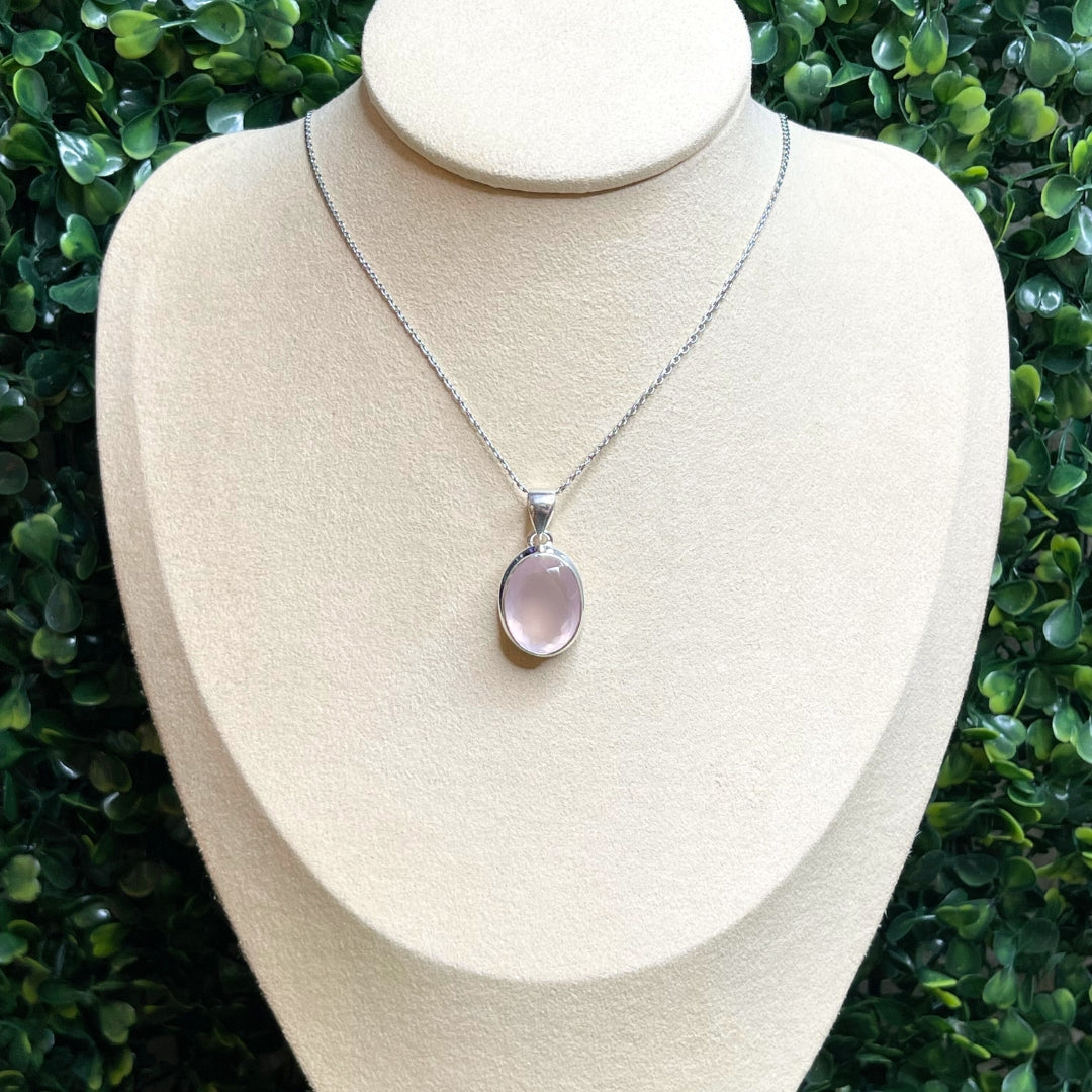 Collier Quartz Rose #33