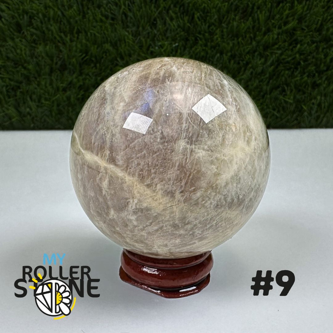 Sphère Pierre De Lune Orange