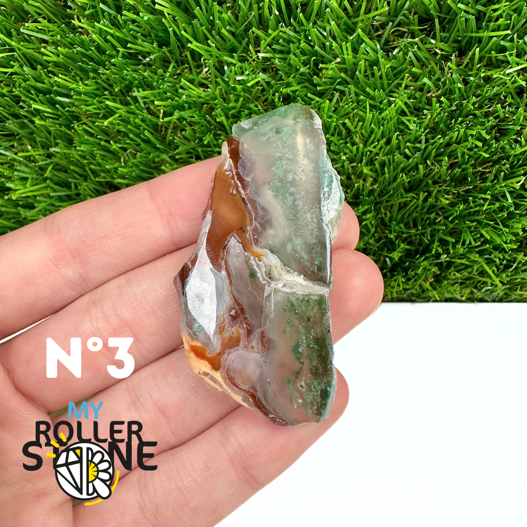 Pendentif Percé Aquaprase tranche 5A