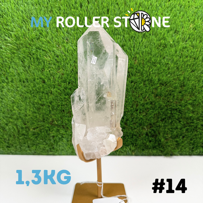 Cristal de roche sur Support #14