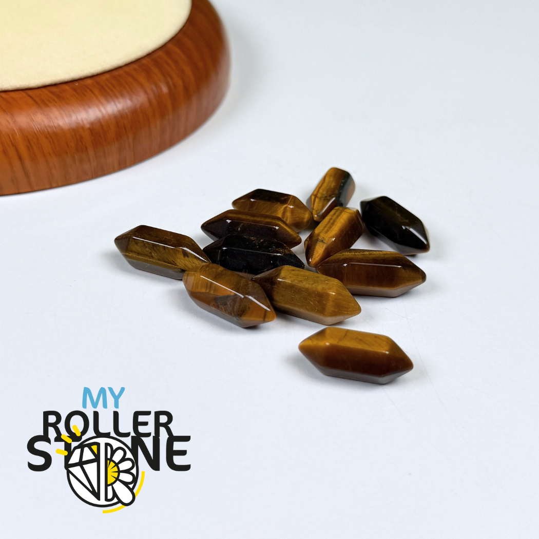 Petite Double Pointe Oeil de Tigre