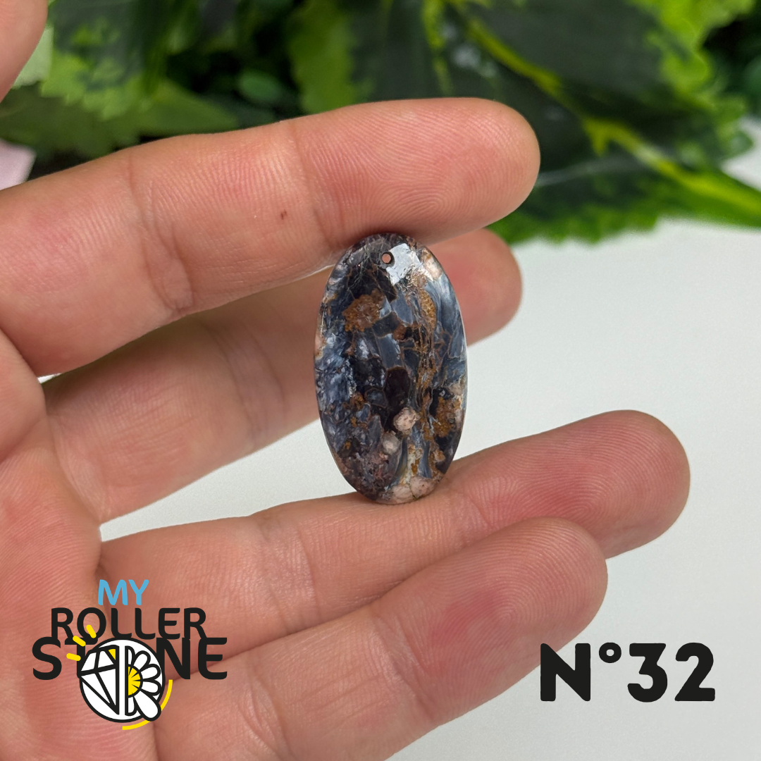Pendentif Percés Pietersite 3A