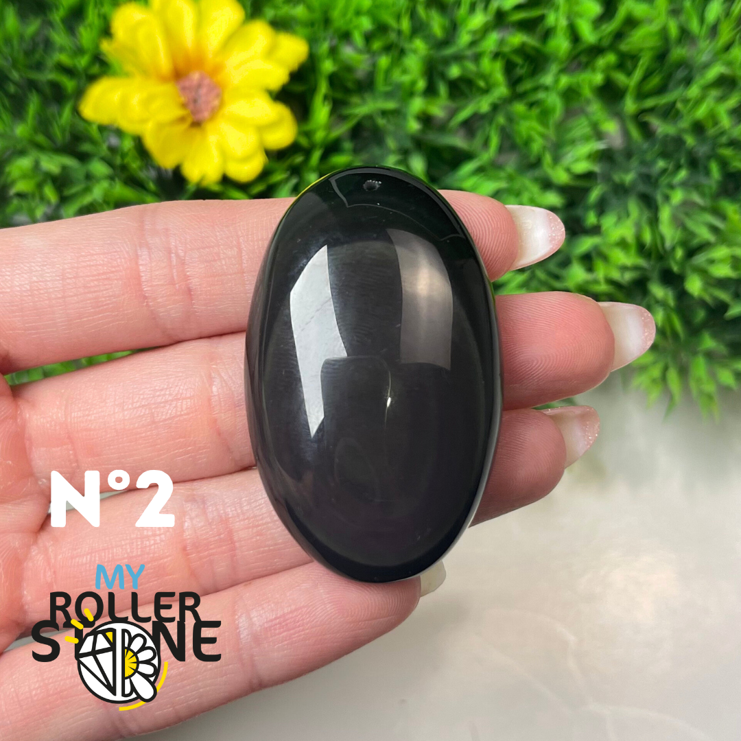 Pendentif Obsidienne Arc-en-Ciel 5A (Oeil céleste)