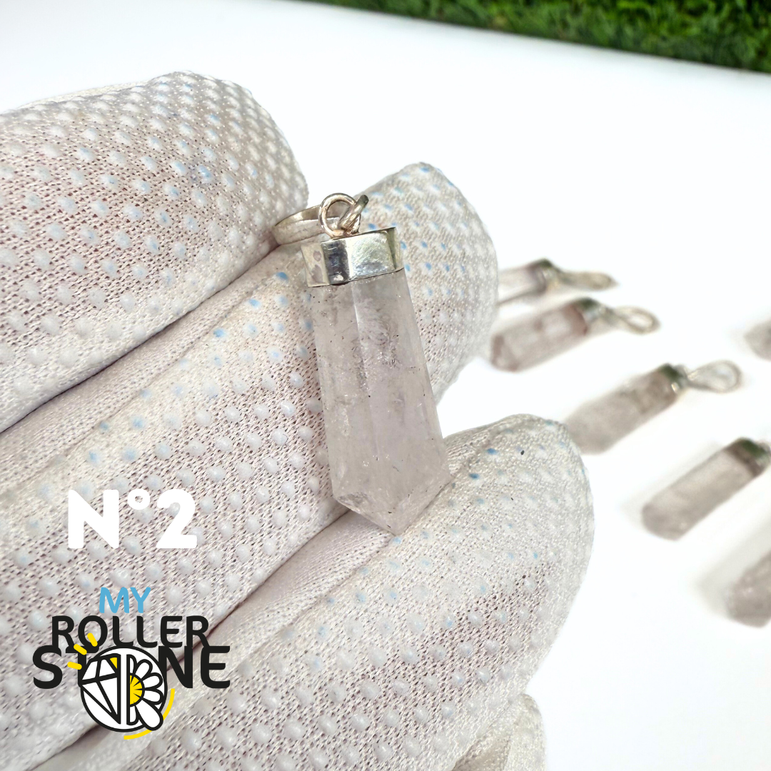 Pendentif Morganite et Argent