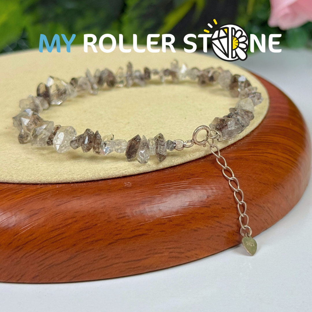 Bracelet Diamant Herkimer réglable