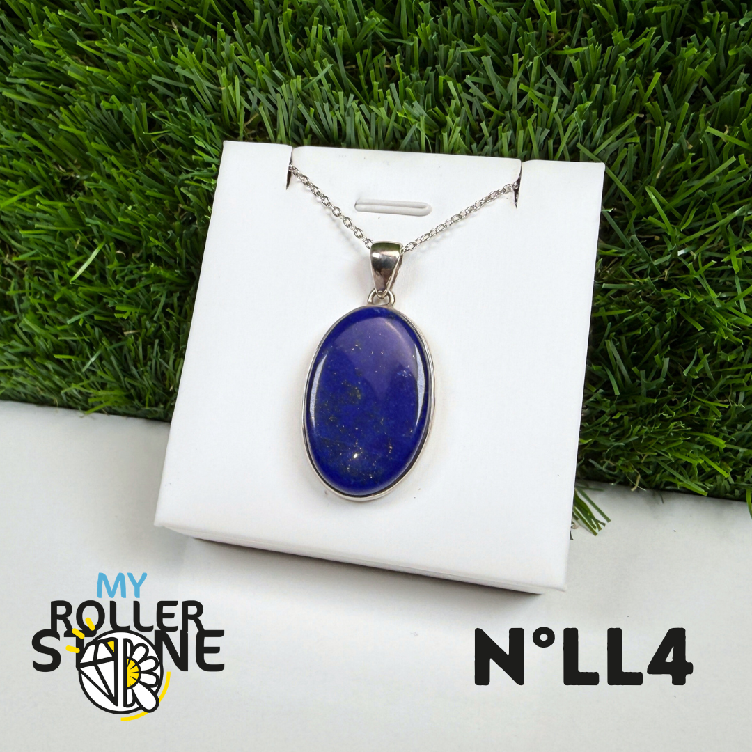 Pendentif Argent 925 Lapis Lazuli #4