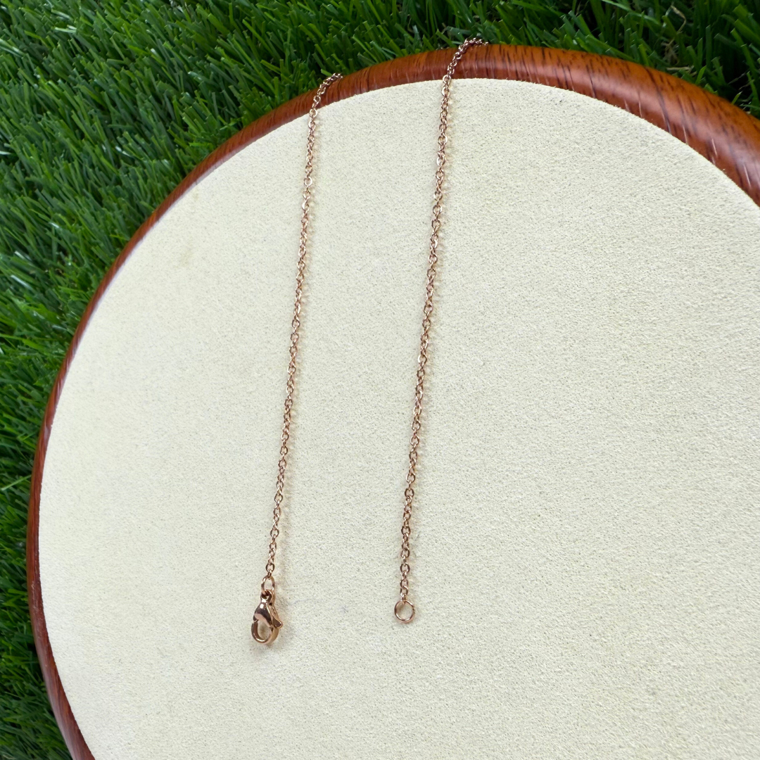 Chaine Acier Inoxydable ( 3 couleurs )