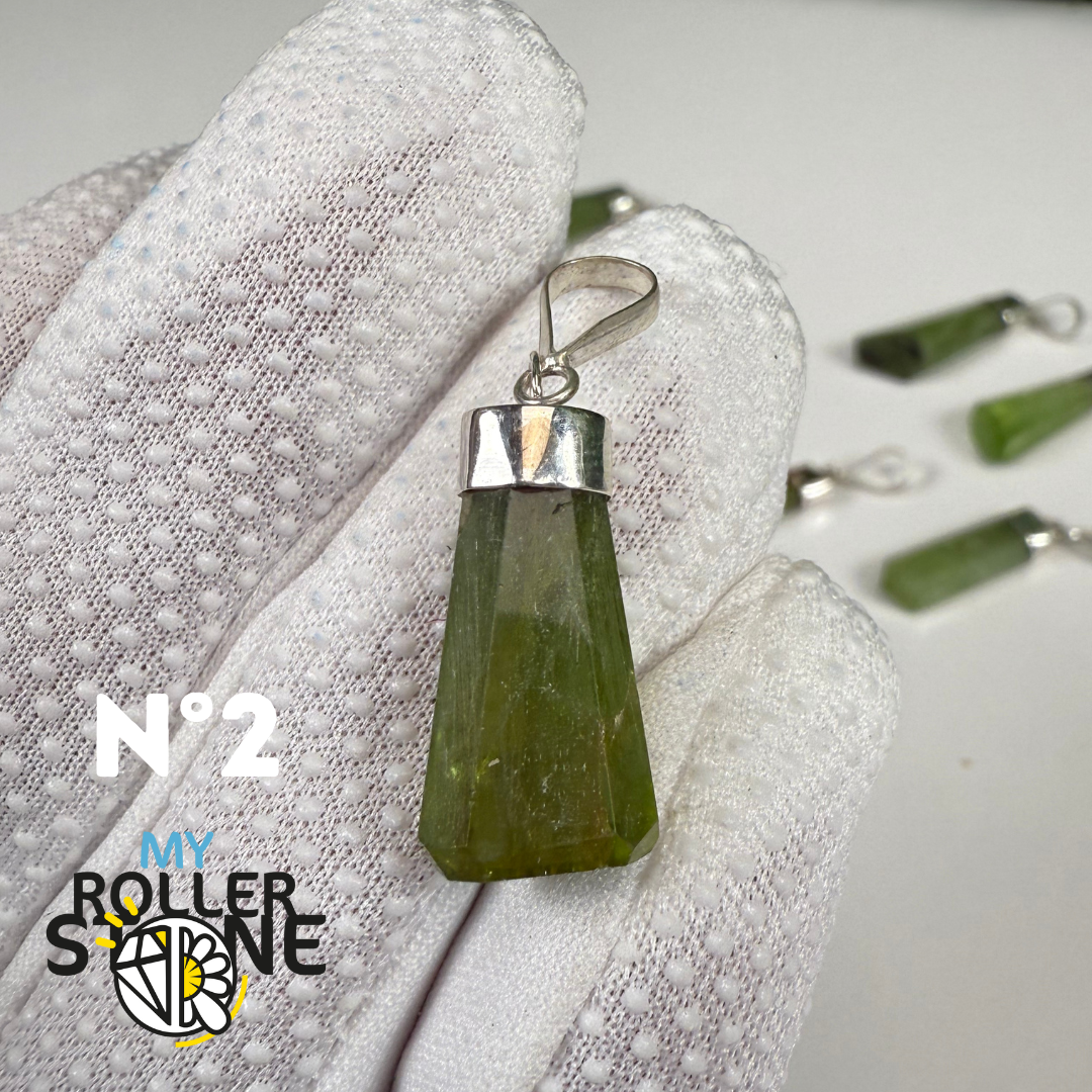 Pendentif Péridot et Argent