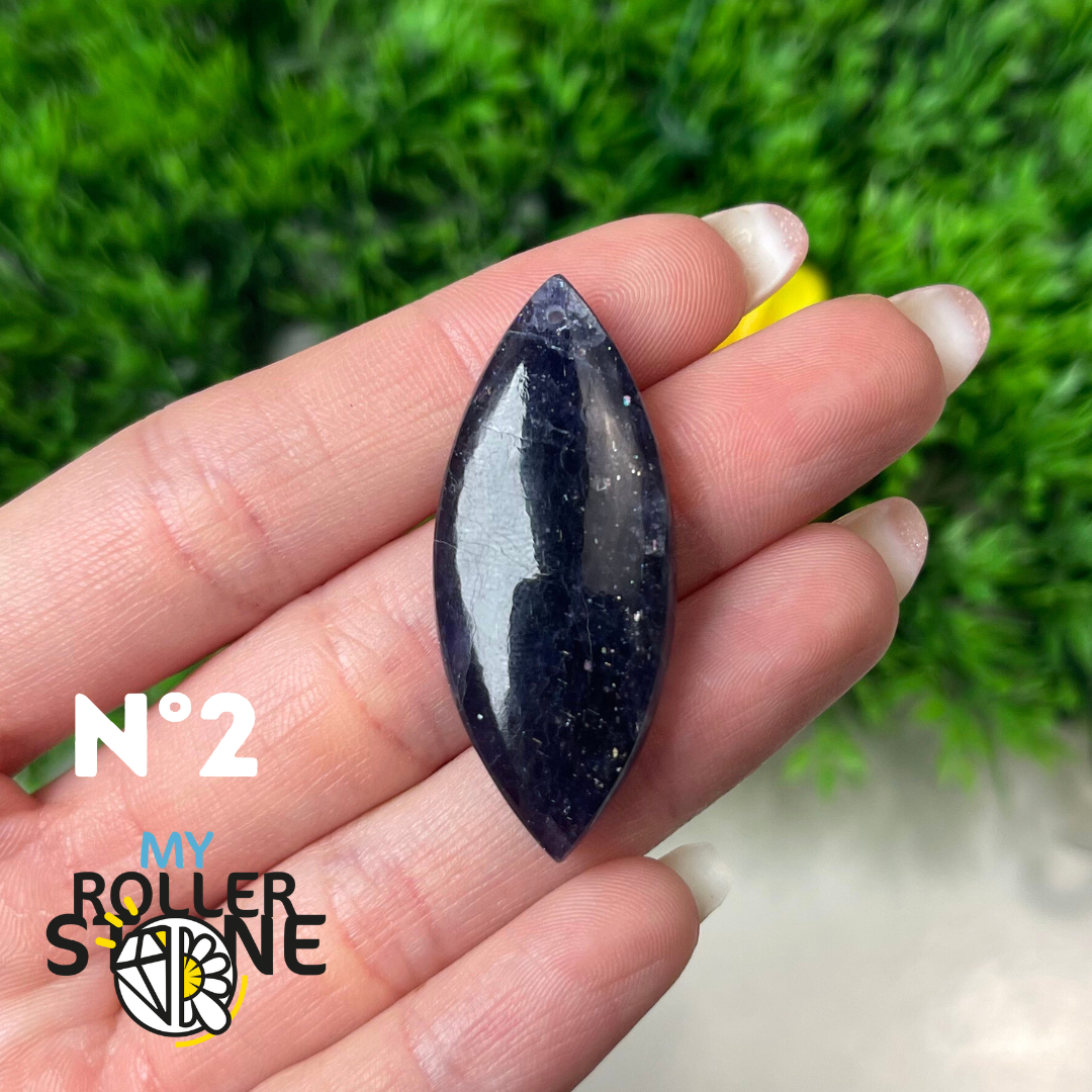 Pendentif Iolite Sunstone 5A