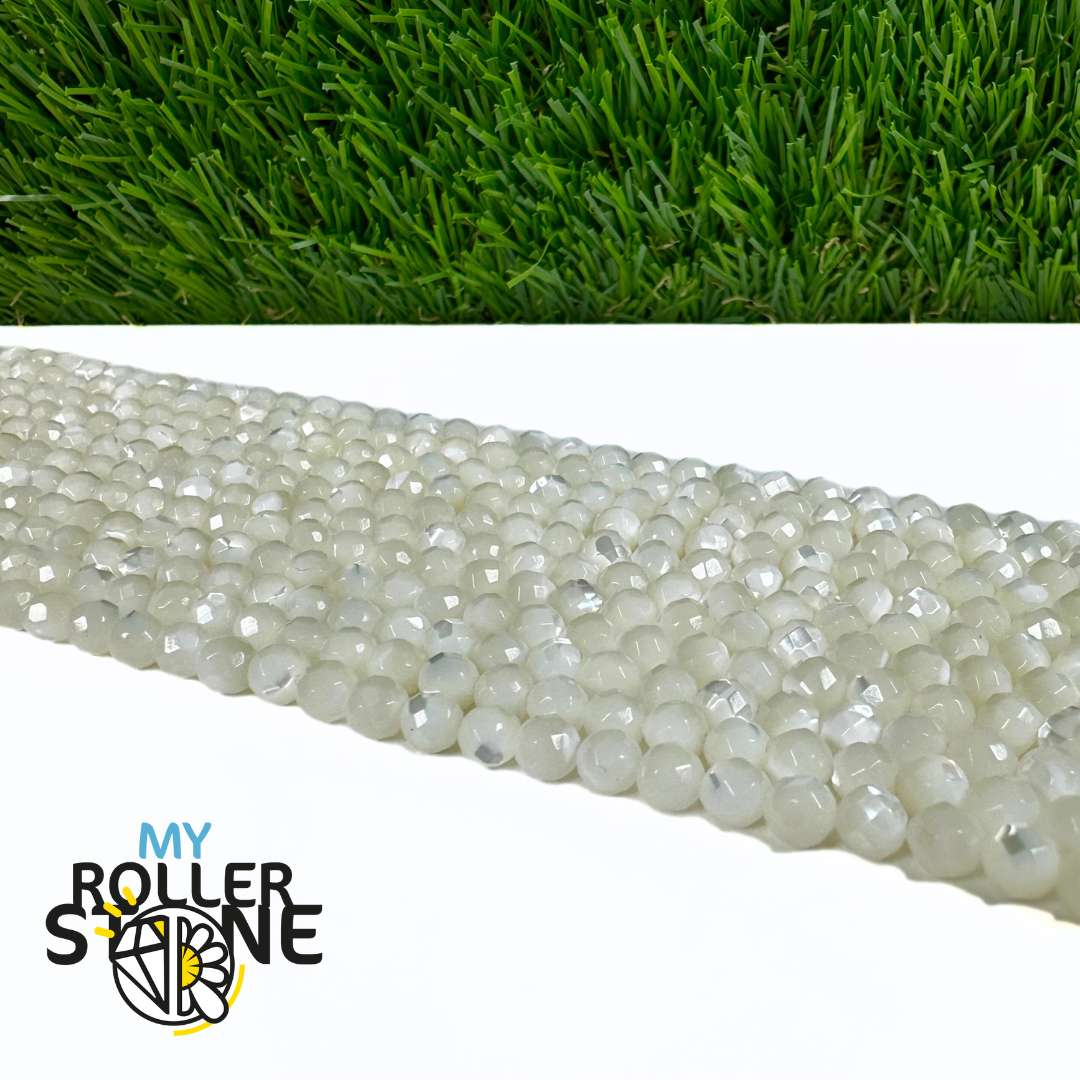 Perle Facettées en Nacre