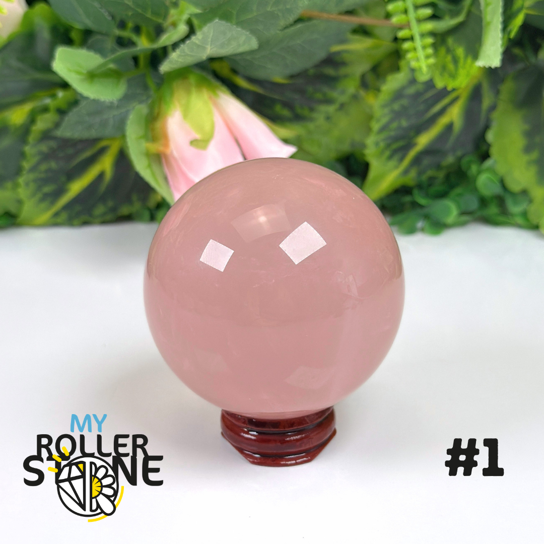Sphère Quartz rose Étoilé