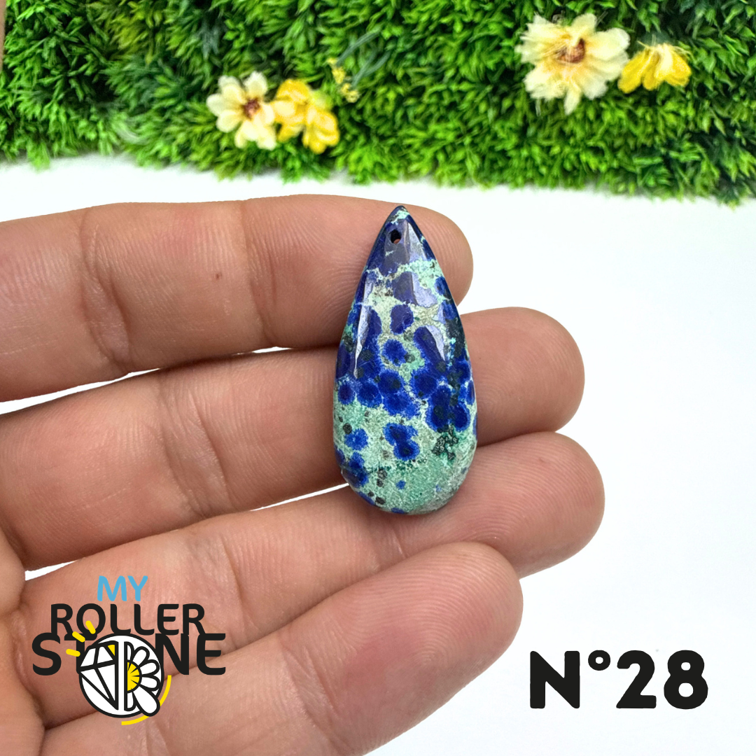 Pendentif Azurite Malachite 5A