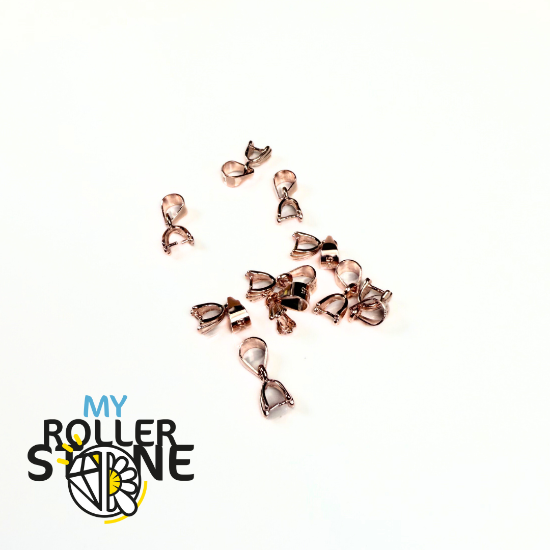 Bélières Pendentifs Argent rose