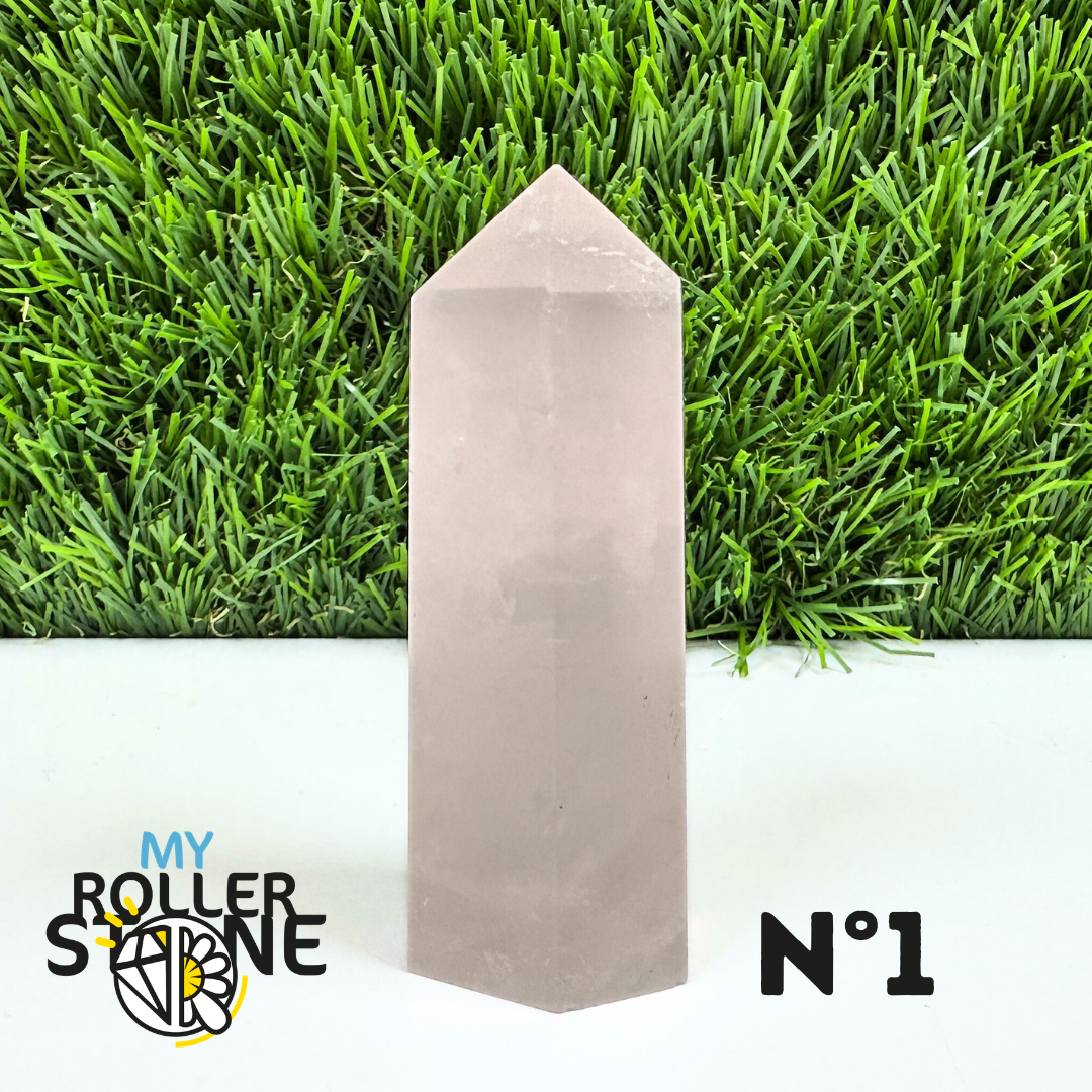 Pointes Pierre Quartz Rose