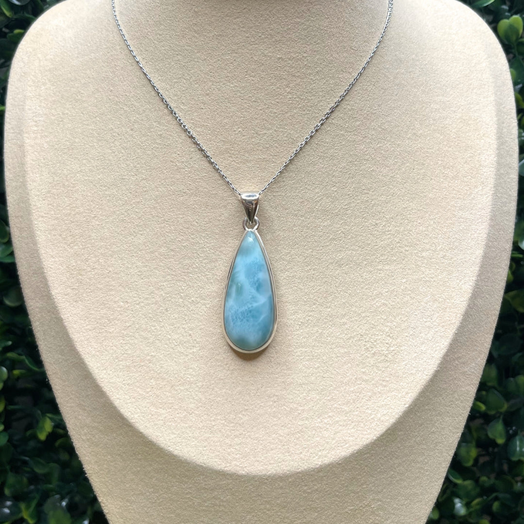 Pendentif Argent Larimar #2