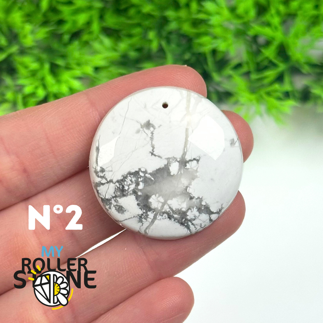 Pendentif Howlite 5A