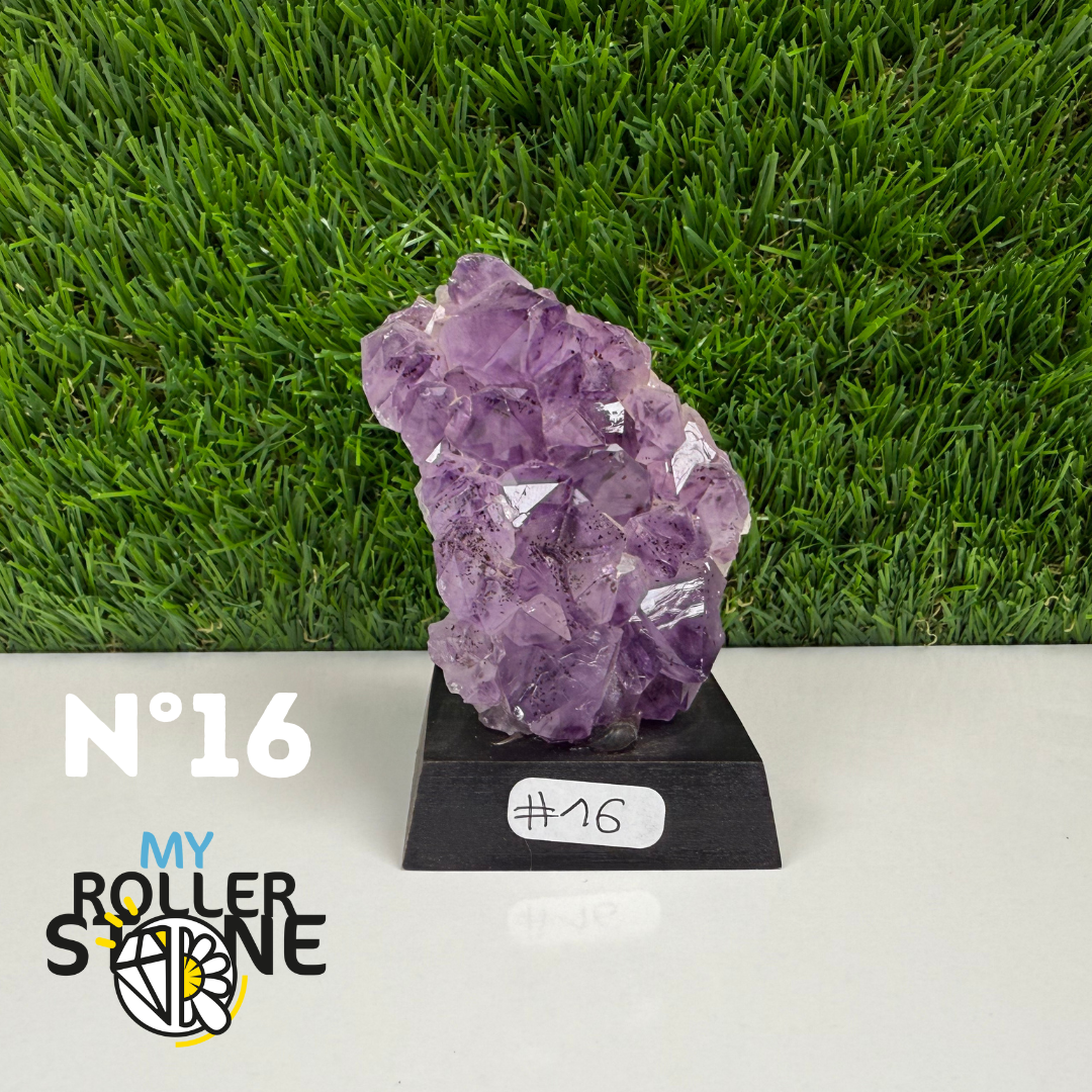Améthyste sur socle