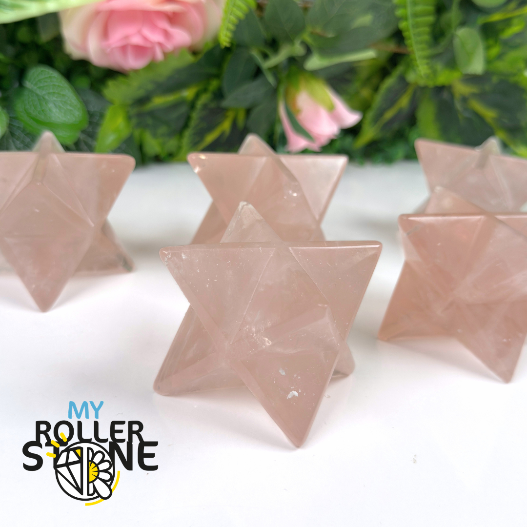 Merkaba en Quartz rose