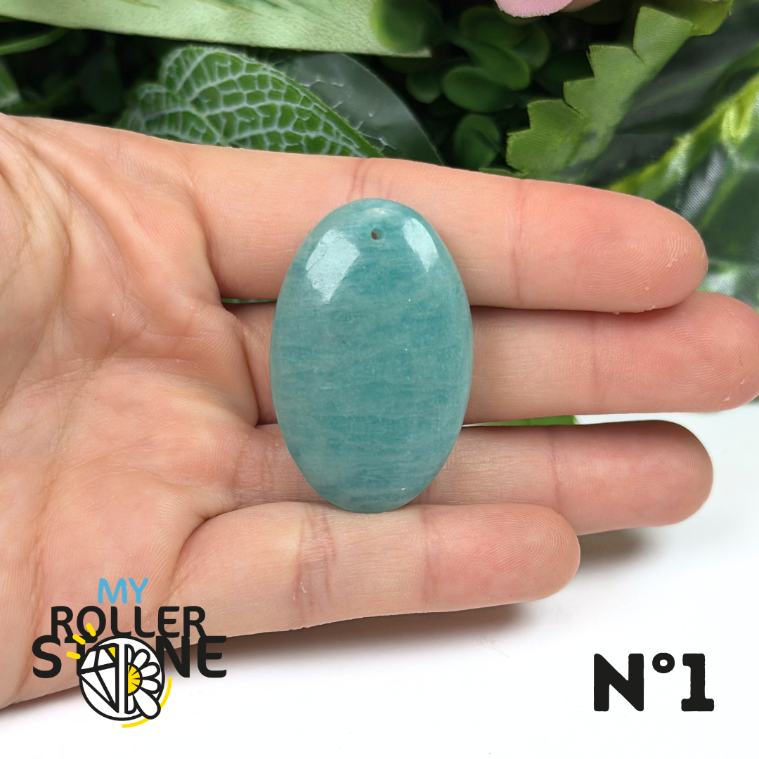 Pendentif Amazonite Brésil 5A