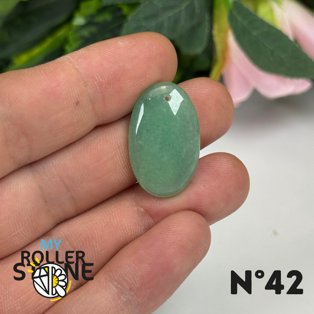 Pendentif Aventurine Percé 5A