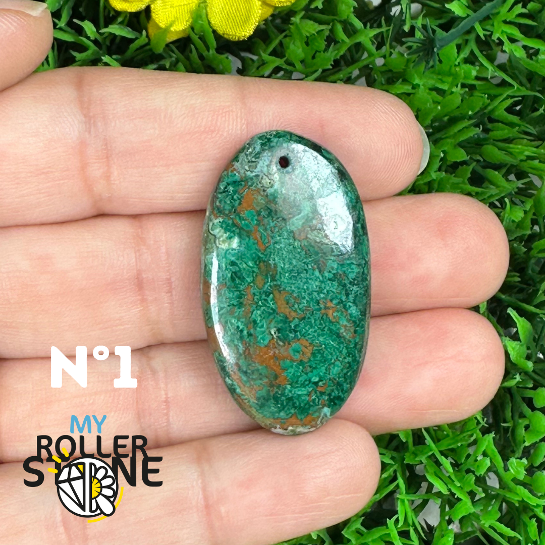 Pendentif Percé Chrysocolle