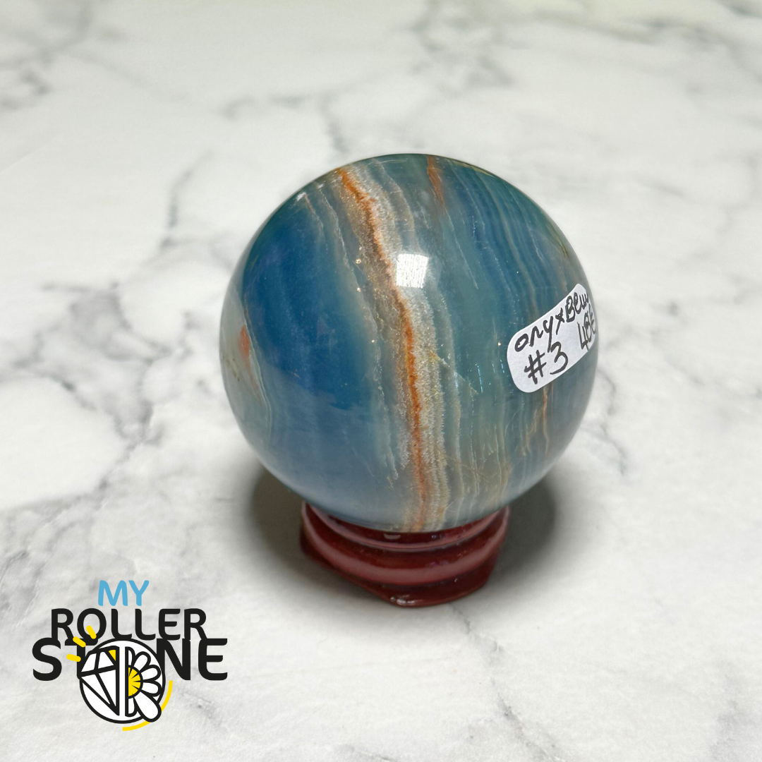 Sphère Onyx Bleu