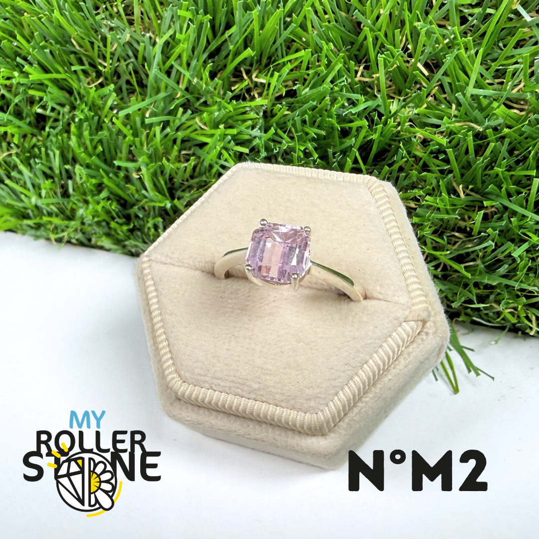 Bague Kunzite Qualité Gemme – Argent 925 #2