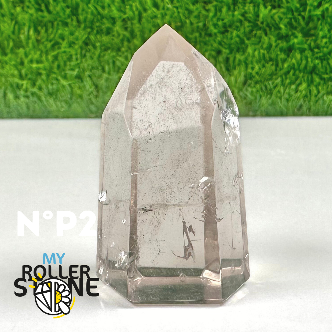 Pointe en Cristal de Roche Petite Taille