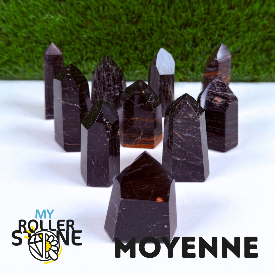 Pointe en Tourmaline (3 tailles)