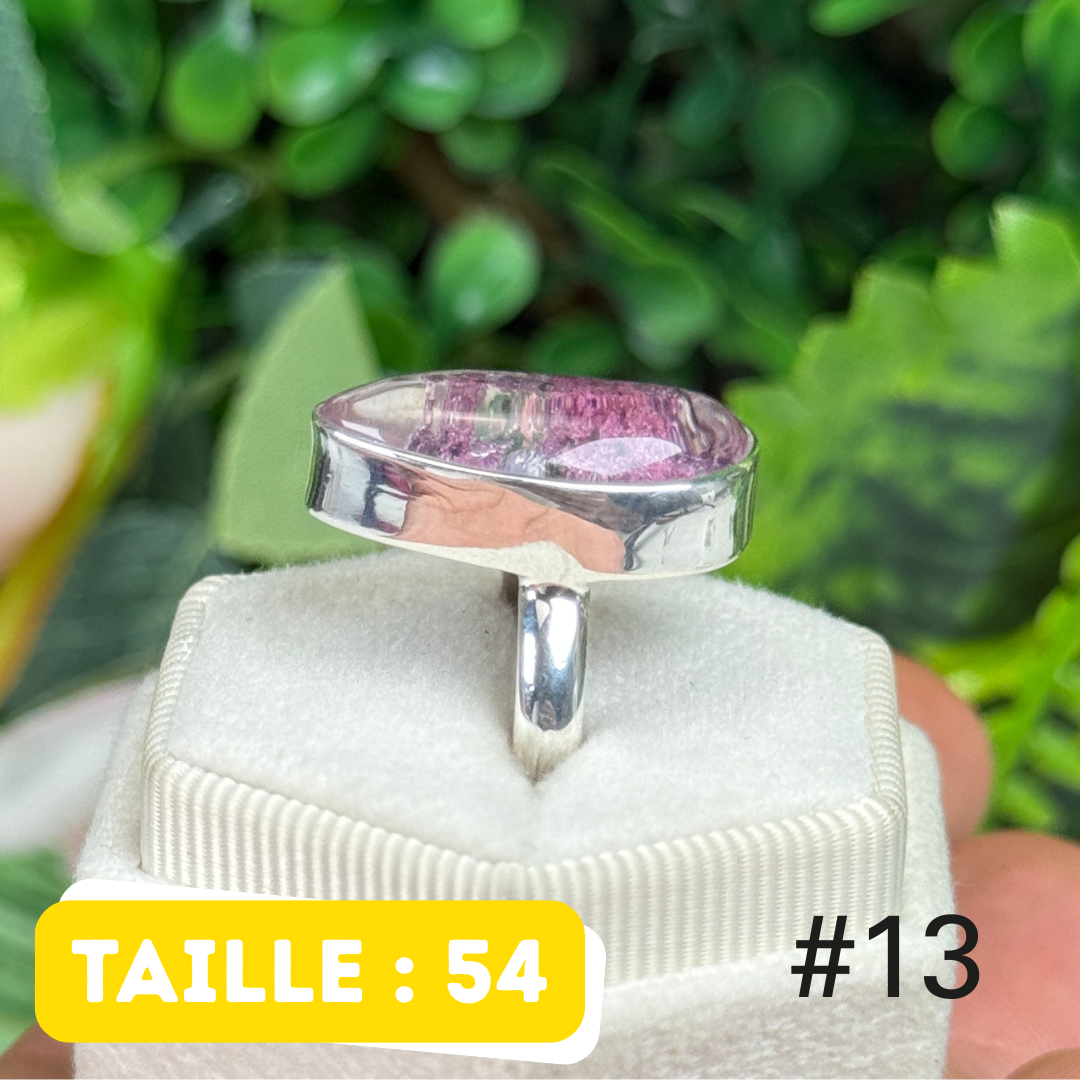 Bague argent lodolite #OR13