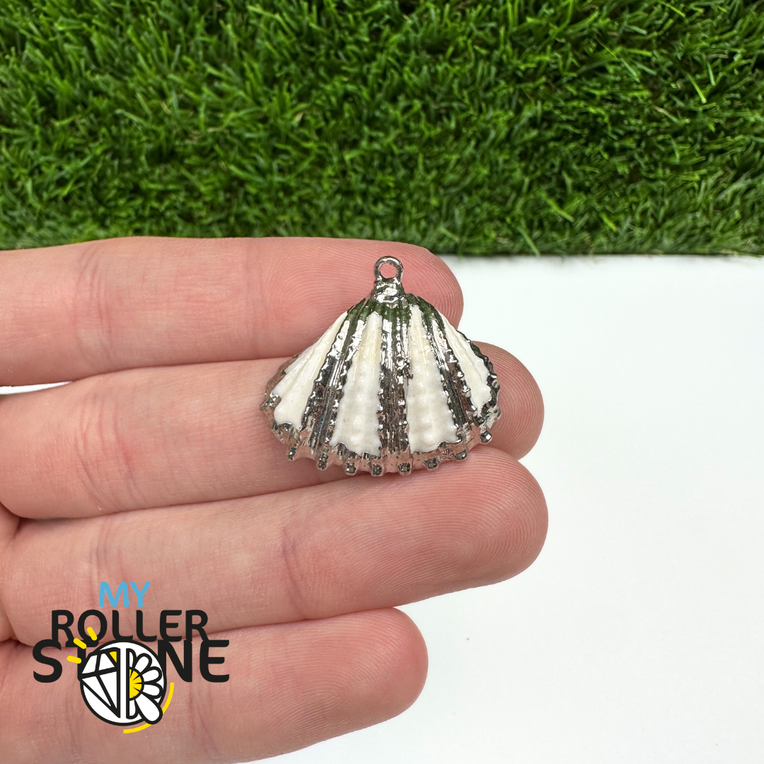 Pendentif Coquillage Pétoncle Galvanisé