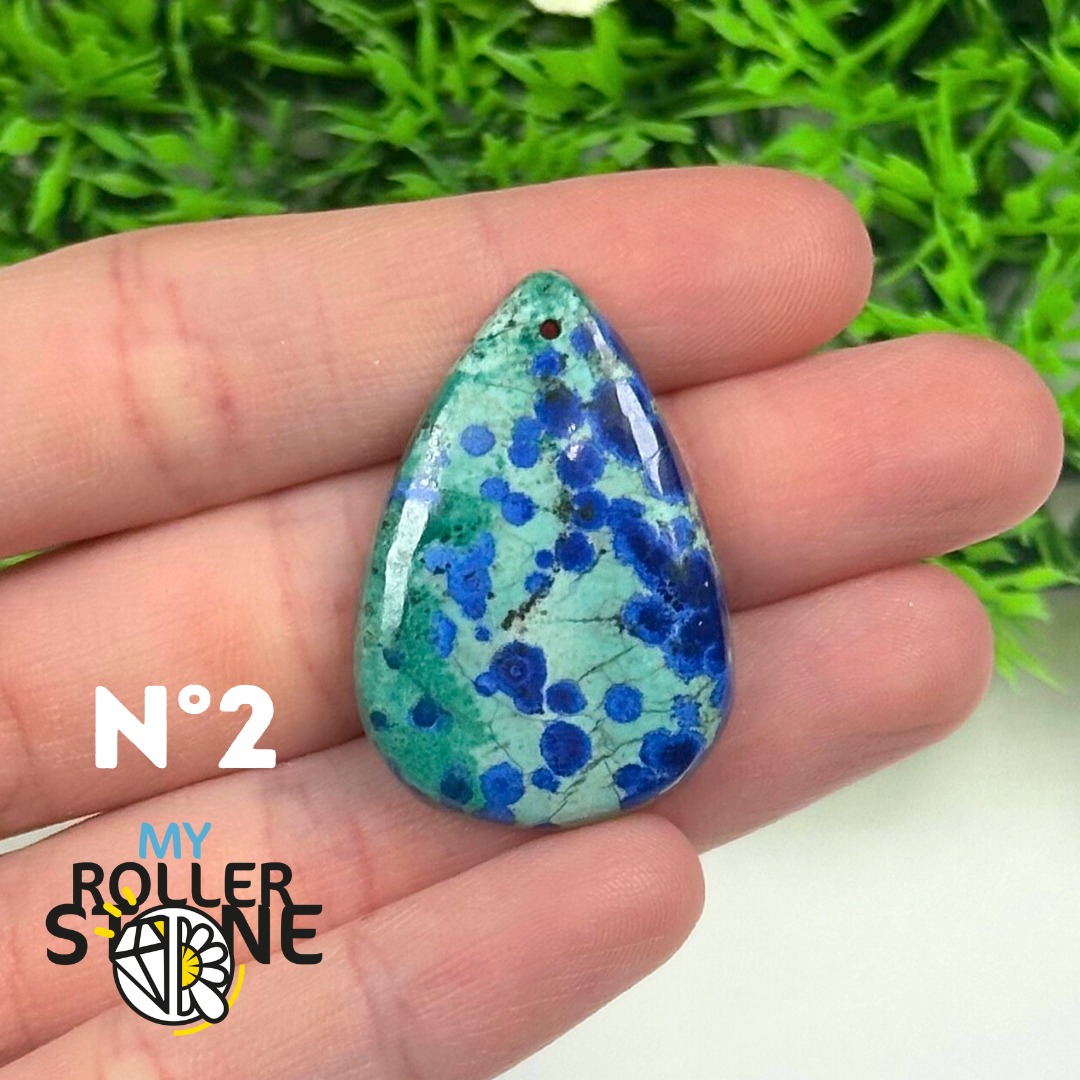 Pendentif Azurite Malachite 5A